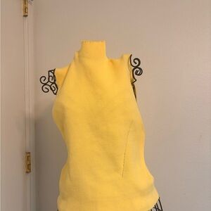 Forever 21 Yellow Sleeveless Vest
